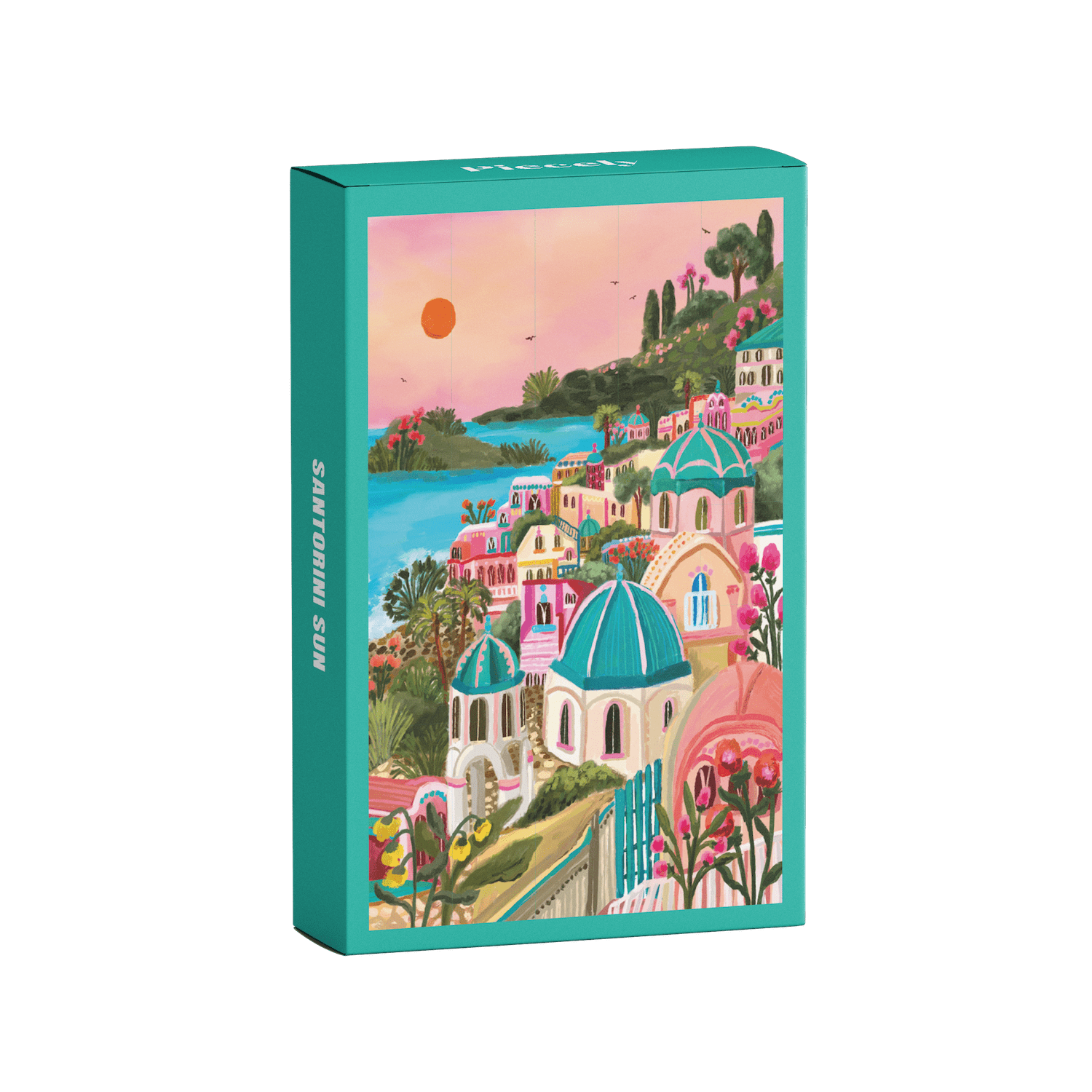 Santorini Sun | 99 Piece Mini Puzzle