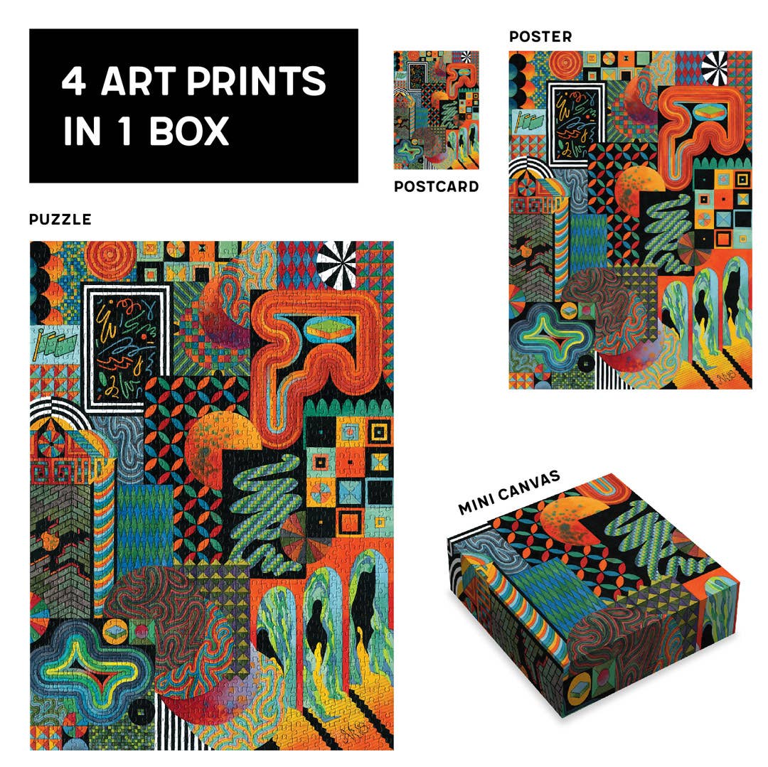 Lead Shot Stars | 1000 Piece Puzzle