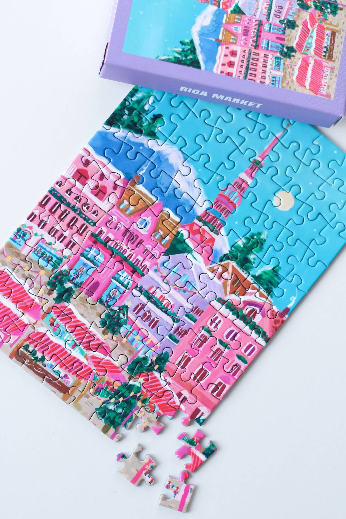 Riga Market | 99 Piece Mini Puzzle