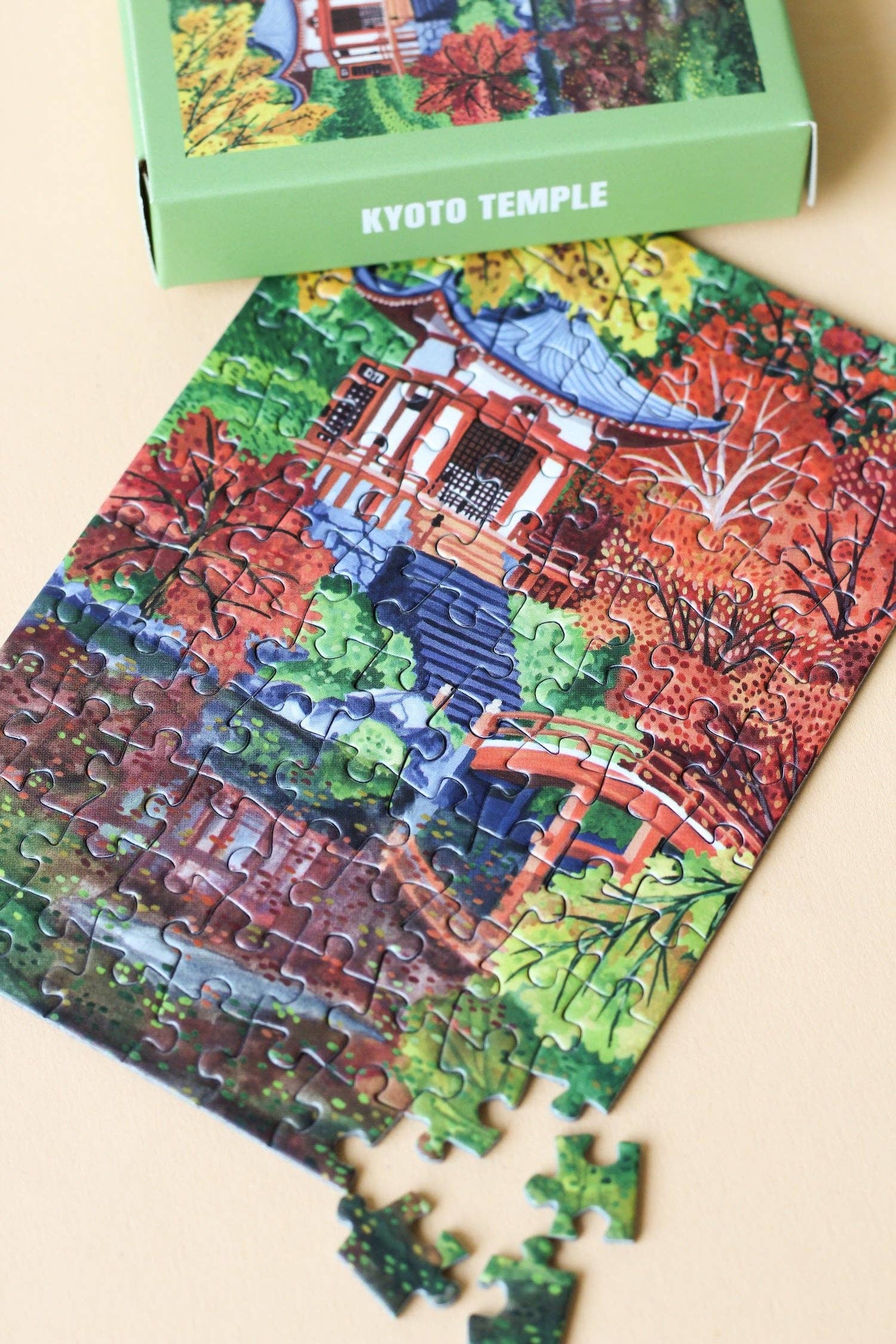 Kyoto Temple | 99 Piece Mini Puzzle