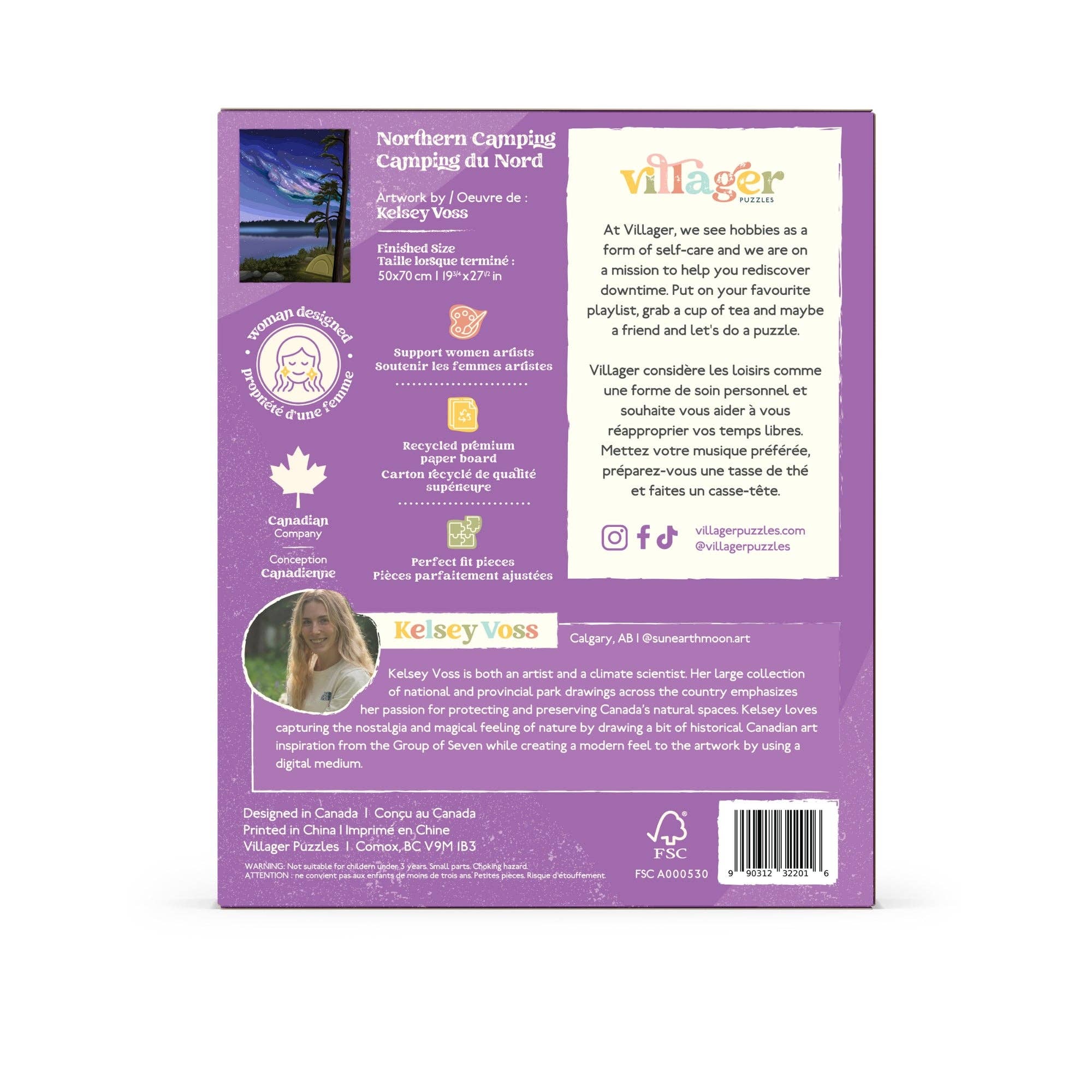 Northern Camping | 1000 Piece Puzzle