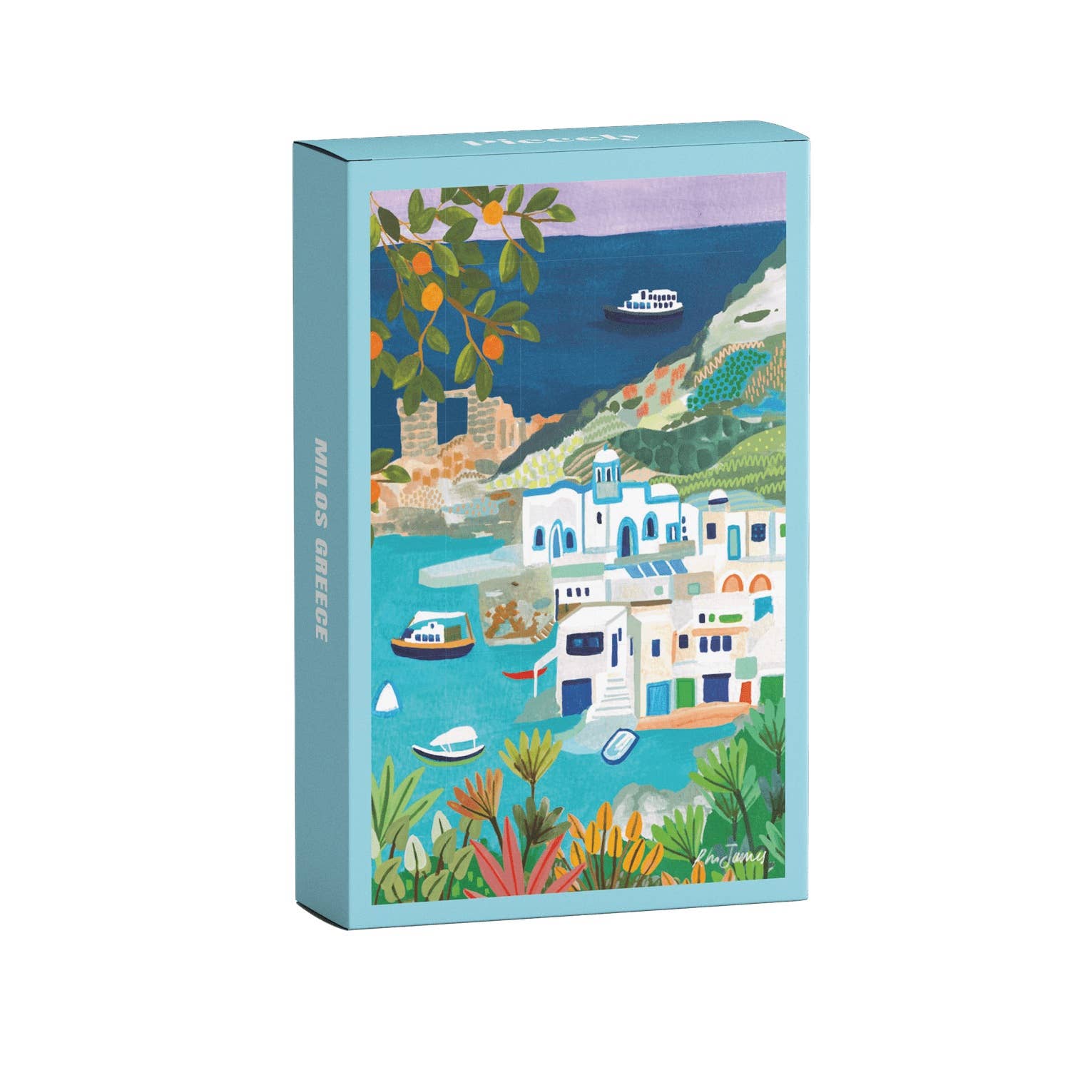 Milos Greece | 99 Piece Mini Puzzle